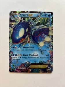 ** Pokémon Kyogre EX 54/160 XY Primal Clash casi nuevo - Imagen 1 de 6