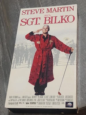 SGT. BILKO (1996 VHS) Steve Martin Dan Akroid Phil Hartman COMEDY Rated PG - Image 1 of 4