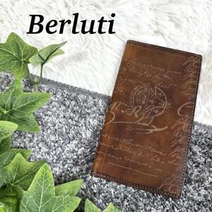 Berluti #1 , rare, , notebook cover leather brown