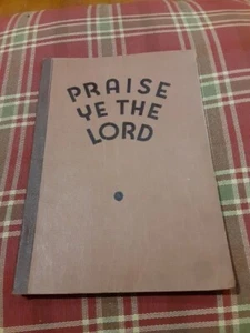 Vintage Lob Ye The Lord Song Buch - Bild 1 von 3