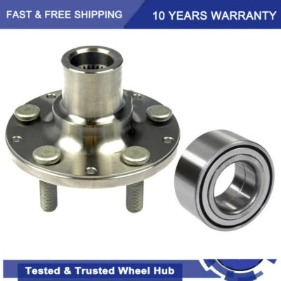 Ступицы подшипников передних колес для 1993-1999 Subaru Impreza Forester Legacy с ABS C7 - Изображение 1 из 4