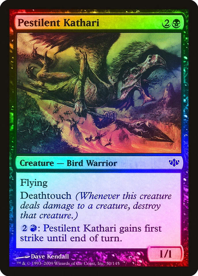 Pestilent Kathari FOIL Conflux NM Black Common MAGIC GATHERING CARD ABUGames - Image 1 of 1