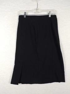 Boston Proper Skirt Womens Size 4 Black Pencil Straight Zippers - Picture 1 of 6