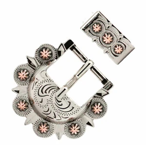 Calgary Berry Buckle and Loop Nickel and Copper 3/4 Inch 4507-66 - Picture 1 of 2