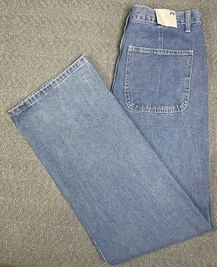 Pantalones de mezclilla para mujer Forever 21 talla 29 pierna ancha "se ajustan como 31x32" nuevos con etiquetas - Imagen 1 de 14