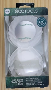 Eco Tools Sea Gems Pearl Powder Puff + Travel Case FREE SHIPPING - Picture 1 of 1