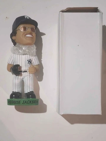 Vintage Reggie Jackson Columbus Clipper New York Yankees Bobblehead SGA Baseball Cover