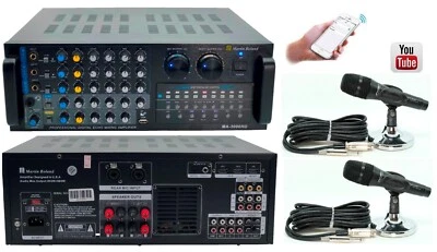 Martin Roland MA3000HD Professional Digital 1600W Echo Mixing Amplifier - Image 1 of 4