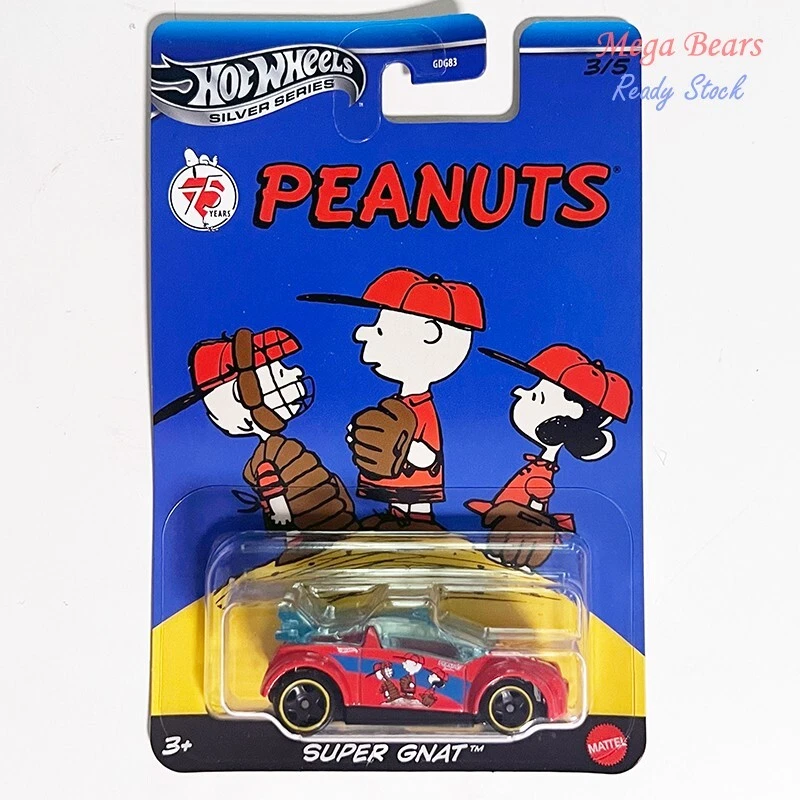 Mattel Hot Wheels 2025 Silver Series Peanuts #3 Super Gnat *New Sealed* GDG83 - Image 1 of 1