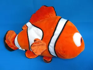 ORIGINAL 12" LONG clown fish 🐠 FINDING NEMO 🐠 soft toy DISNEY STORE EXCLUSIVE - Picture 1 of 5