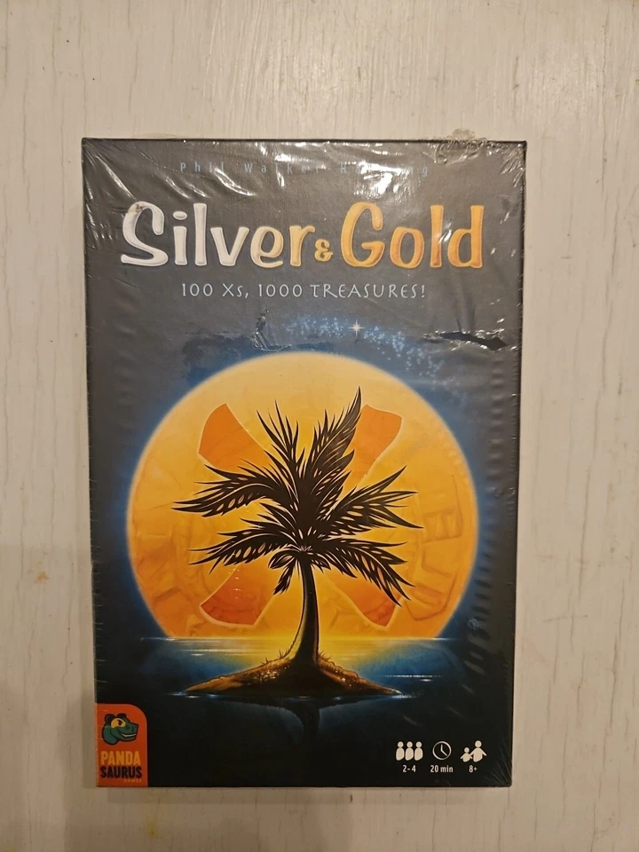 Silver & Gold Board Game Pandasaurus Games 2-4 Players Age 8 Factory