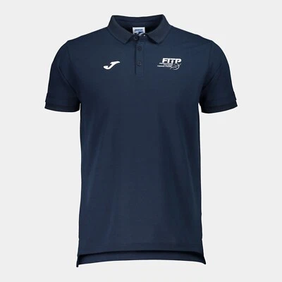 B285 JOMA FITP FEDERAZIONE ITALIANA TENNIS PADEL POLO UOMO MAGLIA SW100748C331