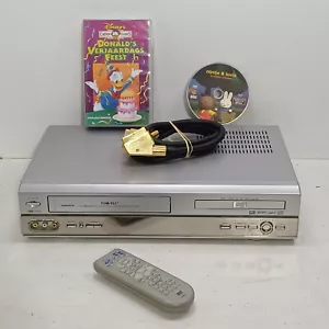 Tom-Tec DVHS-2 DVD/VCR-Player TESTED +Remote VHS-HQ PAL 6-Head Nicam +DEMO VIDEO - Foto 1 di 20