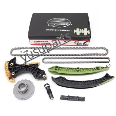 Gates Timing Chain & Guide Rail Kit For Mercedes SLK250 C250 W212 M271 1.8L - Image 1 of 4