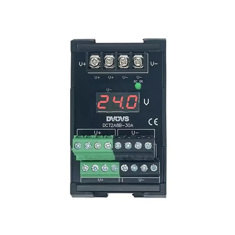 DC 24V Power Cable Distribution Splitter Terminal Blocks Breakout Board DIN Rail - Image 1 of 4