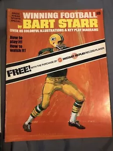 Bart Starr NFL Green Bay Packers, 1971 CALCIO VINCENTE gioco diagrammi rivista - Foto 1 di 6