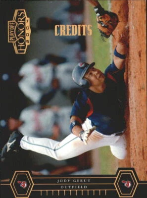 2004 Playoff Honors Credits Bronze #67 Jody Gerut /100 - NM-MT - Image 1 of 2