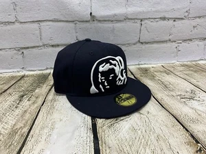 New Era Billionaire Boys Club 59Fifty Baseball Cap Navy Blue Mens Size 7 5/8 - Picture 1 of 4