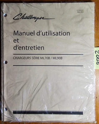 Challenger ML70B ML90B Cargador Cargadores Manual Manual de Uso de Entretien Foto 1 de 4