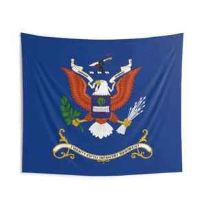 Indoor Wall Tapestries - 25th Infantry Regiment - Onward - Picture 1 of 2