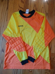 Vintage Reusch Soccer Goalkeeper Jersey Padded Long Sleeve Size Adult S ⚽️ - Picture 1 of 11