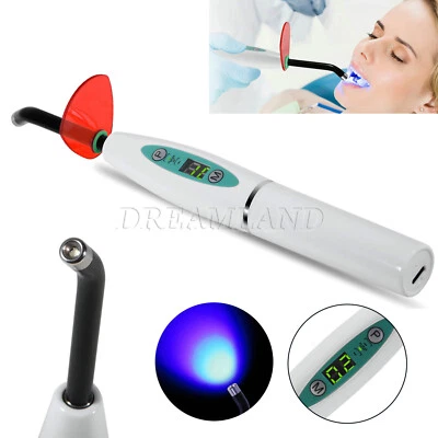 SANS MARQUE Dental Dentaire Lampe LED à photopolymériser Cordless Curing Light 1500mW 5W
