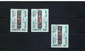 NAVIDAD.-1977 'LIBERIA, JESÚS BENDICIENDO NIÑOS, - EL BUEN PASTOR.- {3} - Imagen 1 de 1