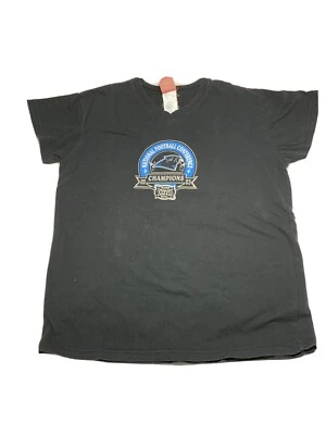 Women’s CAROLINA PANTHERS NFL RED LABEL SHIRT SIZE XL 2003 SUPER BOWL - Image 1 of 3