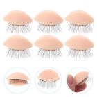  3 Pairs Eyelids Mold Realistic with Eyelashes Removable Replacement Human Body