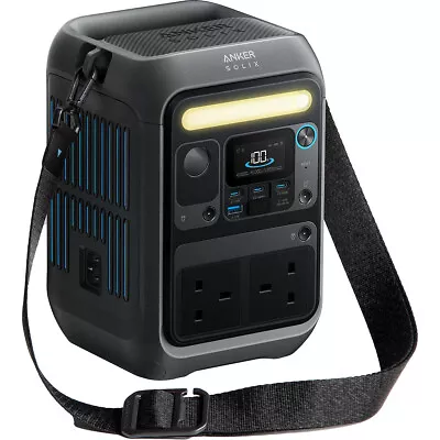 Central Eléctrica Portátil Anker SOLIX C300X 288Wh 360W Generador Solar para Camping Foto 1 de 4