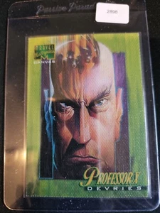 1995 MARVEL MASTERPIECES - CANVAS CARD - ( 15 OF 22 ) PROFESSOR X - Picture 1 of 2