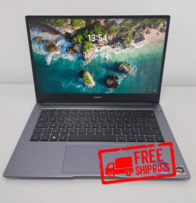 Laptop Honor MagicBook 14 14" FHD 256GB SSD AMD Ryzen 5 5500U 8GB RAM - Image 1 of 4