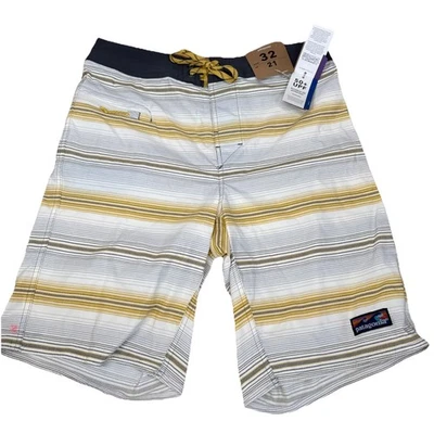 Patagonia Hombre Wavefarer Board Shorts/Troncos Talla 32 Longitud Pierna 21” Foto 1 de 4