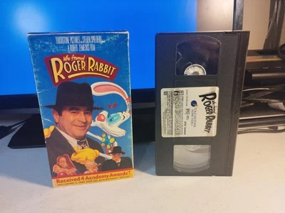 Vintage WHO FRAMED ROGER RABBIT VHS - Spielberg HOSKINS Christopher Lloyd - Image 1 of 4