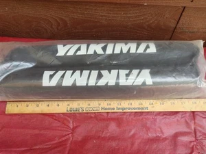 NEW 18" Yakima Roof Rack Round Cross Bar Pads Bumpers Surfboards Kayaks #4008 - Bild 1 von 6
