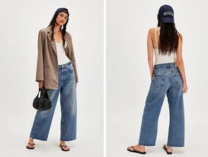 Pantalones de mezclilla Citizens of Humanity $248 Ayla con dobladillo corto en Doheny; 31 - Imagen 1 de 8
