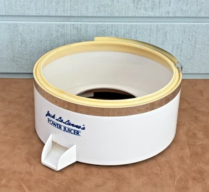 Jack LaLANNE Power Entsafter CL-003AP Ersatzteil ~ weiße Aufnahme & Ausgießer - Bild 1 von 5