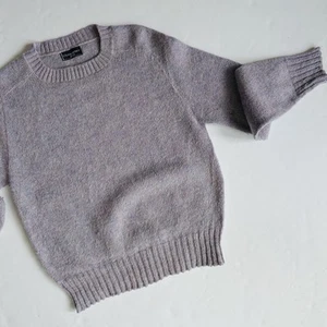 VTG Cranberry Isle Sweater Womens Medium Purple Raglan Sleeve Crew Neck Pullover - Picture 1 of 11