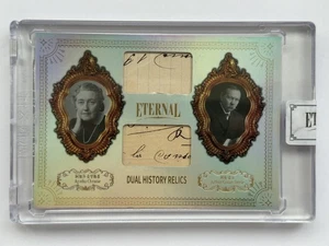 2024 Eternal Cuts Agatha Christie Arthur Conan Doyle Dual History Relics /50 - Picture 1 of 2