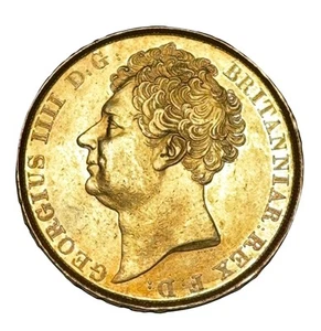1823 2 Pound George IV Two Pound Double Sovereign - Picture 1 of 2