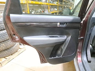 2011 Sorento Lh Driver Side Rear Door Interior Trim Panel Black Va - Image 1 of 4