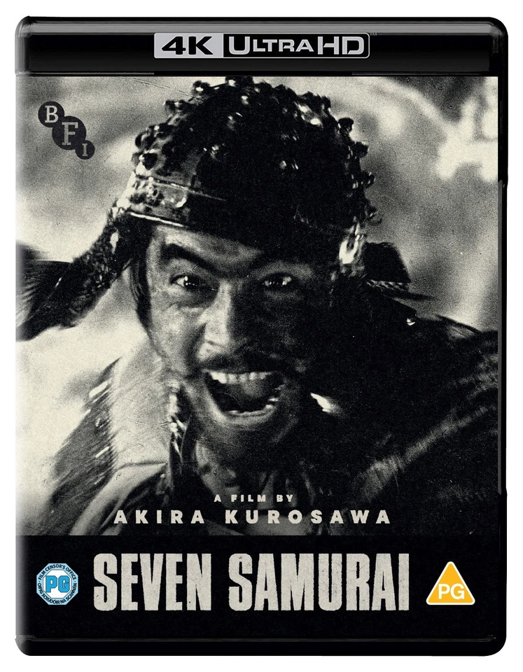 Seven Samurai (4K UHD Blu-ray) Kamatari Fujiwara Toshirô Mifune Yoshio Tsuchiya - Image 1 of 1