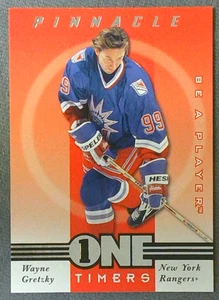 Wayne Gretzky 1997-98 Pinnacle Be A Player One Timers #1/20 New York Rangers - Picture 1 of 2