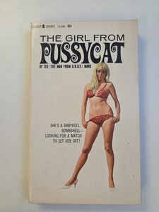 Spy Sleaze Vintage Pb gga, G From Pussycat by Mark, Lancer 73446, 1965 Pbo, SVG - Picture 1 of 6