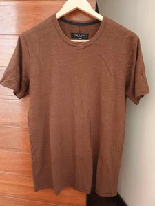 Rag & Bone , Classic Flame Tee , Medium , Brown - Picture 1 of 4