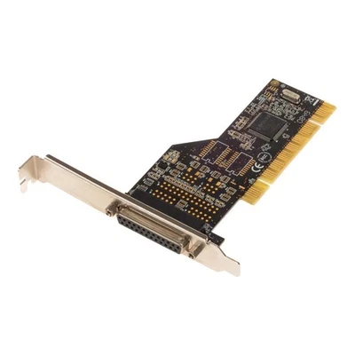 MOSCHIP FG-PMIO-V1T-0001P-1-IN21 SINGLE PARALLEL LPT PORT PCI Karte - Bild 1 von 3