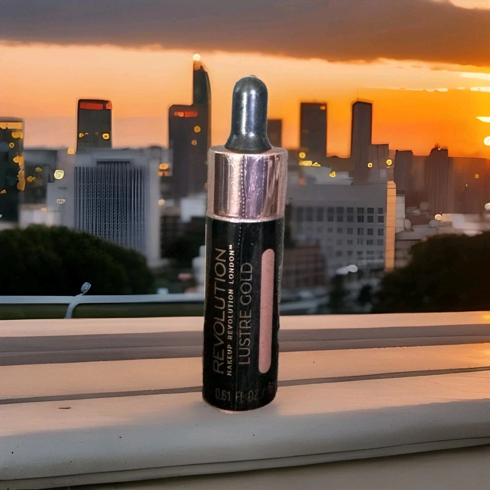 Revolution Lustre Gold Liquid Highlighter - 0.61 Fl Oz – New - Image 1 of 1