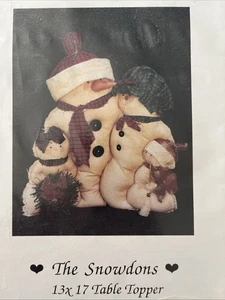 Patrón de mesa "The Snowdons" - Talented Friends #303 - SIN CORTAR - 13"x17" - Imagen 1 de 3