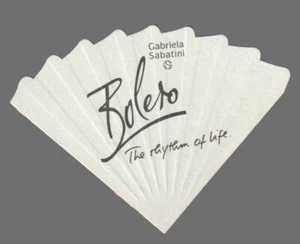 Werbekarte - Advertising Card - Bolero von Gabriela Sabatini - Bild 1 von 1