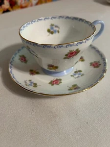 Shelley Fine Bone China Tea Cup & Saucer Set- Wild Flowers - Picture 1 of 3